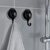 YSSILADI Heavy Duty Vacuum Suction Shower Hooks - Glass Suction
