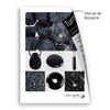 Black Tourmaline Massage Stick | Gemstone Handle 8-10 cm |