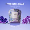 Hidden Label Hyacinth & Lilac Scented,3 Wick Large Candles for