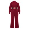 City Chic Women's CITYCHIC Plus Size Jumpsuit Charlie, Ruby, 18
