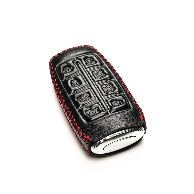 Vitodeco Leather Smart Key Fob Case Compatible with Genesis GV70,