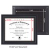 JackMa Diploma Frame | Certificate Frame with HD Tempered Glass,