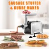 CHEFFANO Life Electric Meat Grinder, Stainless Steel Sausage Stuffer Maker