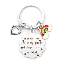 Friend Gifts For Women Keychain Friend Gifts Christmas Thanksgiving Gifts For Friends Female Birthday Gift Ideas Graduation Gift Ideas Men Birthday Gift Ideas Friendship Gift Thank You Gift