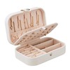 Vellure Travel Jewelry Case Organizer Small – Durable Space-Saving Construction,