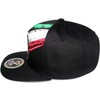 4350 District Men's Adjustable Cotton Snapback Cap (N21MEX94MG BLKBLK B2206)