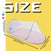 Pop Up Mosquito Net Bed, 200 x 80 x 56