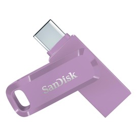 SANDISK 512GB Ultra Dual Drive Go USB Type-C Flash Drive - Up to 400MB/s, Lavender - SDDDC3-512G-G46L