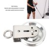 Cable Pulley Wheel Stainless Steel 360 Degree Rotation Traction Wheel