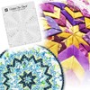 Folded Star Hot Pad Interfacing Templates Sewing Stencil Guide Ruler