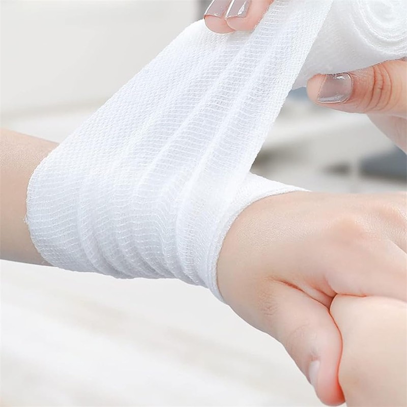 Gauze Bandages Gauze Bandage Roll 12 Pack Compression Wrap Rolls