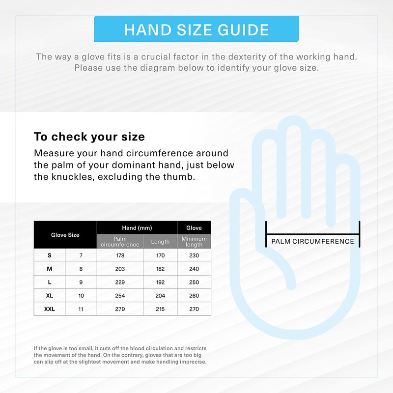 Skytec 1 Pack Aria Foam Grey Safety Work Gloves –