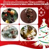 24 Pcs Christmas Pinecones Ornaments Natural Rustic Pine Cones Hanging