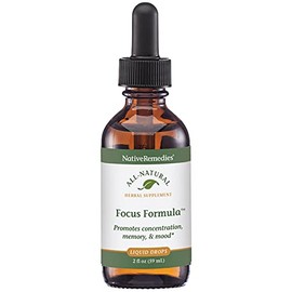 Native Remedies Native Remedies Focus Formula, 2 Fluid Ounce