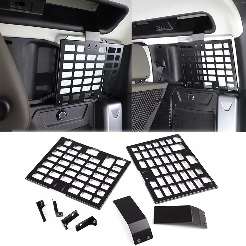 car-attention Rear Side Window MOLLE Storage Flank Panel For Land