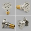 HOMEDEC 6pcs Round Brass Shower Body Spray Massage Jets Spa-like