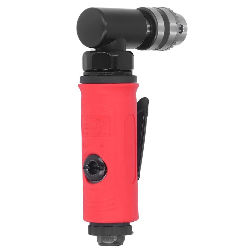 Industrial Air Drill Mini 1/4in Zinc Alloy 90° Elbow Pneumatic