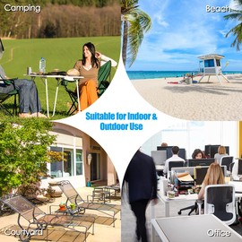 Giantex Folding Camping Cot for Adults Set of 2 Portable Sleeping Cot Bed, Heavy Duty Frame, Easy Set Up, Light Weight Camping Bed for Camp Office Sleepover (2, Blue)