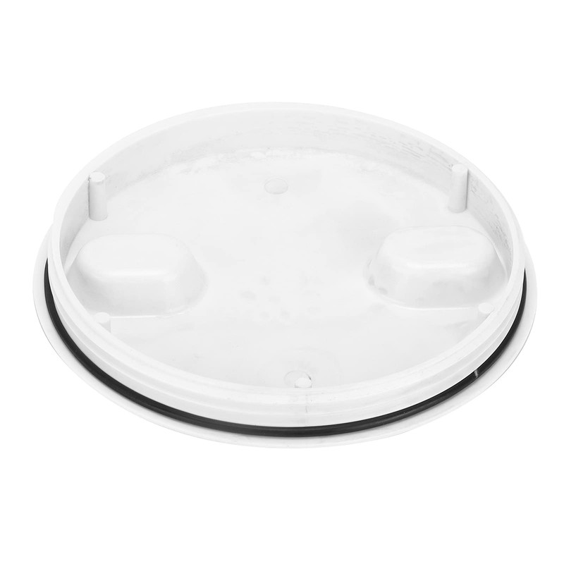 Deck Plate, 6in Deck Plate Inspection Hatch Cover Round White