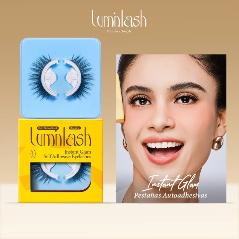 Luminlash Extensiones De Pestañas Pestañas Autoadhesi 01 Look Natural Diario