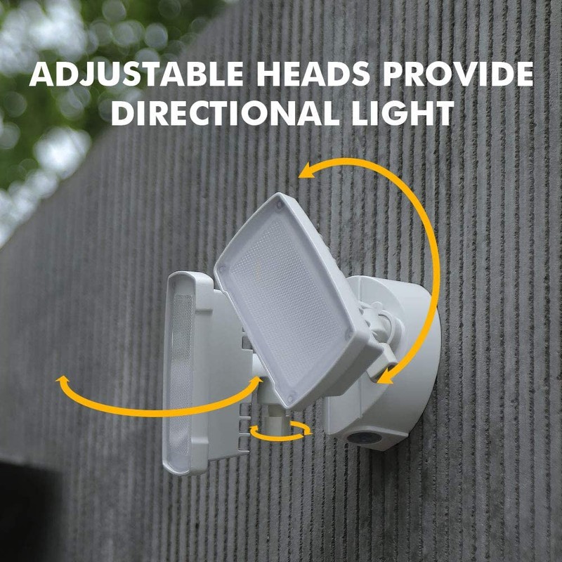 UME 2-Pack 19W Dusk to Dawn LED Security Light Outdoor,