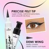 L.A. COLORS Stamp & Line Eyeliner, Demi Wing Black CLE699