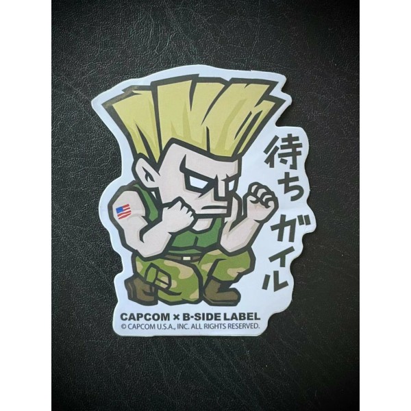 Unknown Guile Ryu Street Fighter Capcom Custom Anime Manga Sticker Free