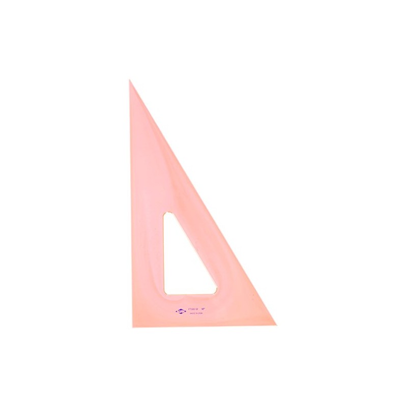 Alvin, Triangle Ruler with Fluorescent Edges, Drafting Tool Kits -