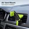 Car Phone Holder for Navigation – Green Air Vent Mount
