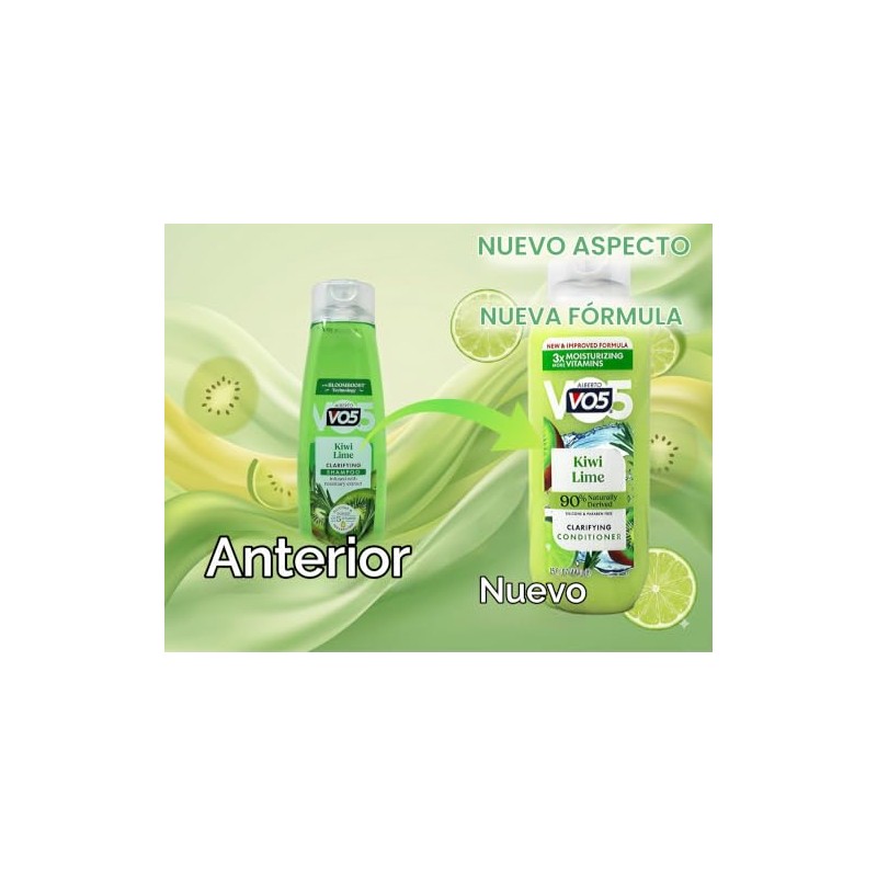 Herbal Escapes Kiwi Lime Squeeze acondicionador por Alberto Vo5, 15