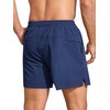 SILKWORLD Mens Swim Trunks with Compression Liner 6" Swim Shorts