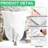 DQS 4 Pack Plant Covers Freeze Protection, 31.4" x47.2" Winter