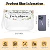 Gfhzdmf Christian Gifts for Women Faith Makeup Bag Religious Confirmation