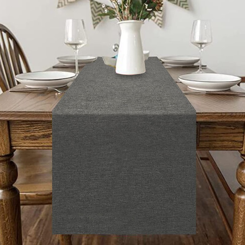 Modern Decorative Table Runners - Waterproof, Outdoor, Grey (40*180 cm)