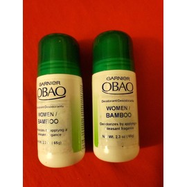 Garnier 4   PACK GARNIER OBAO WOMEN BAMBOO DEODORANT 2.3 OZ EACH