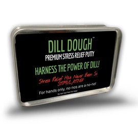 Here Comes The Bride Dill Dough Stress Putty Gag Gift for Wedding Day Tension Relief for Women Dill Infused Therapy Dough Glow in The Dark