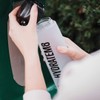 HYDRATEM8 - Active Motivational Sports Water Bottle with Time Markings,