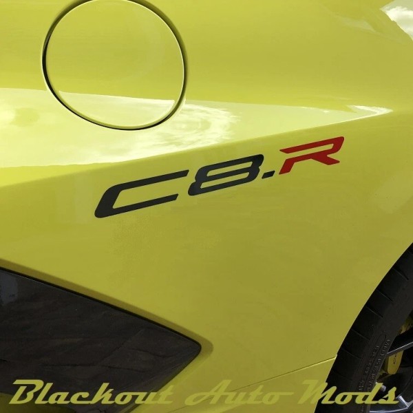Blackout Auto Mods 2020-2025 C8 Corvette C8R Rear Quarter Vinyl