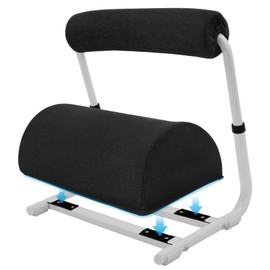 Foot Rest for Under Desk at Work Height Adjustable 3 Positions Footrest Leg Rest for Office Gaming Chairs Ergonomic