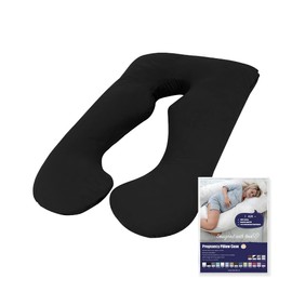 Australian Made Pregnancy/Maternity/Nursing Pillow Body Feeding Support Pillowcase (Black Pillowcase ONLY)