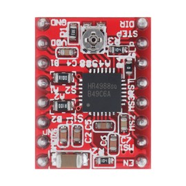 DiGiYes 3Pcs Stepper Motor Driver Module with Heat Sink Compatible with Stepstick Stepper A4988 3D Printer Reprap