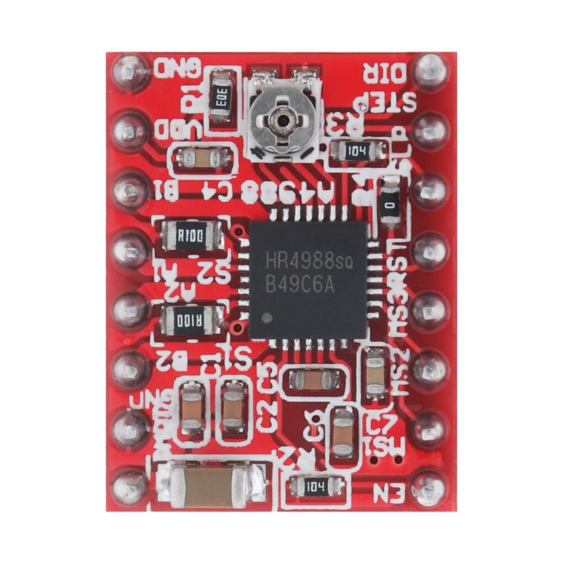DiGiYes 3Pcs Stepper Motor Driver Module with Heat Sink Compatible