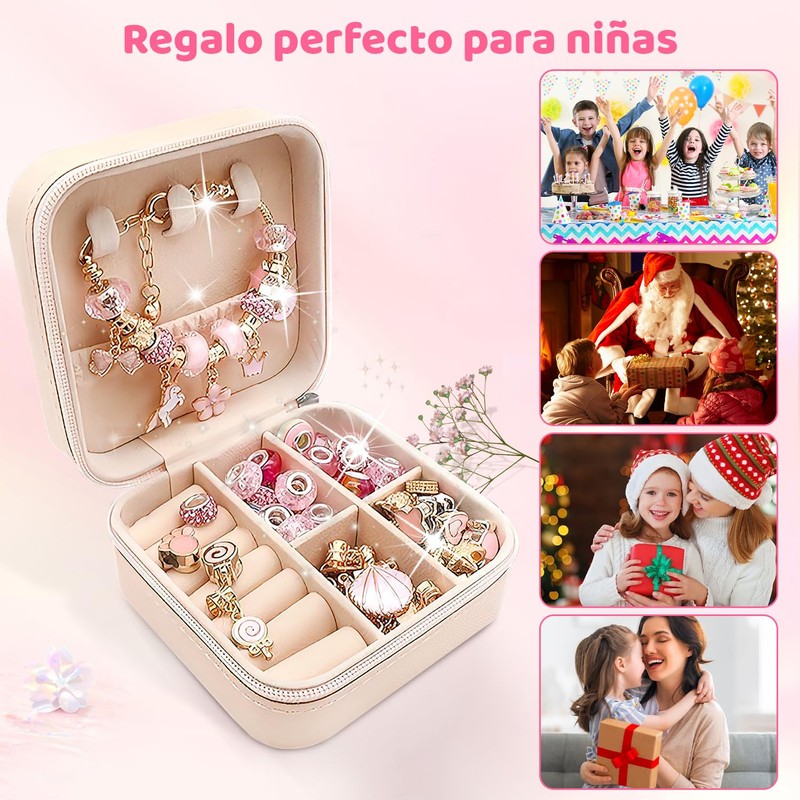Kit de Pulseras para Niña，Sebami Kit de 66 Pcs Para