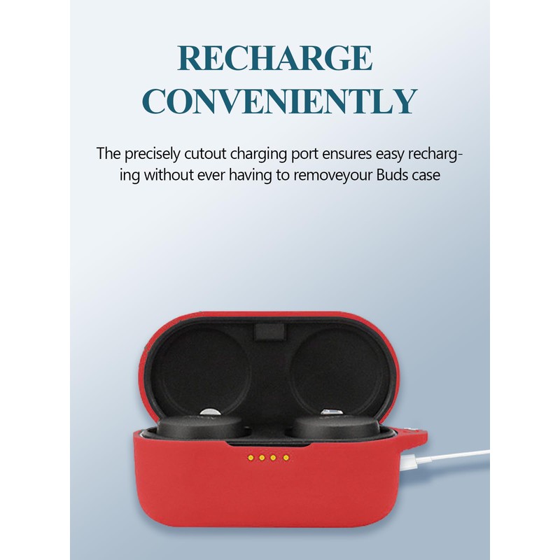 Case for Denon PerL Pro 2024 True Wireless Earbuds, Soft