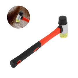 Rubber Mallet Hammer, Double Faced Soft Hammer for Home Decoration Installation Hand Tool, Mallets
