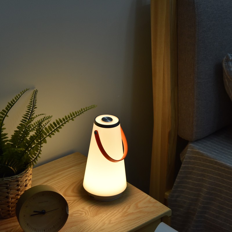 Night Light Lamp Portable Handle Design Touch Control Adjustable Brightness