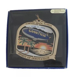 Goodyear Blimp Ornament, Spirit Of Innovation Airship