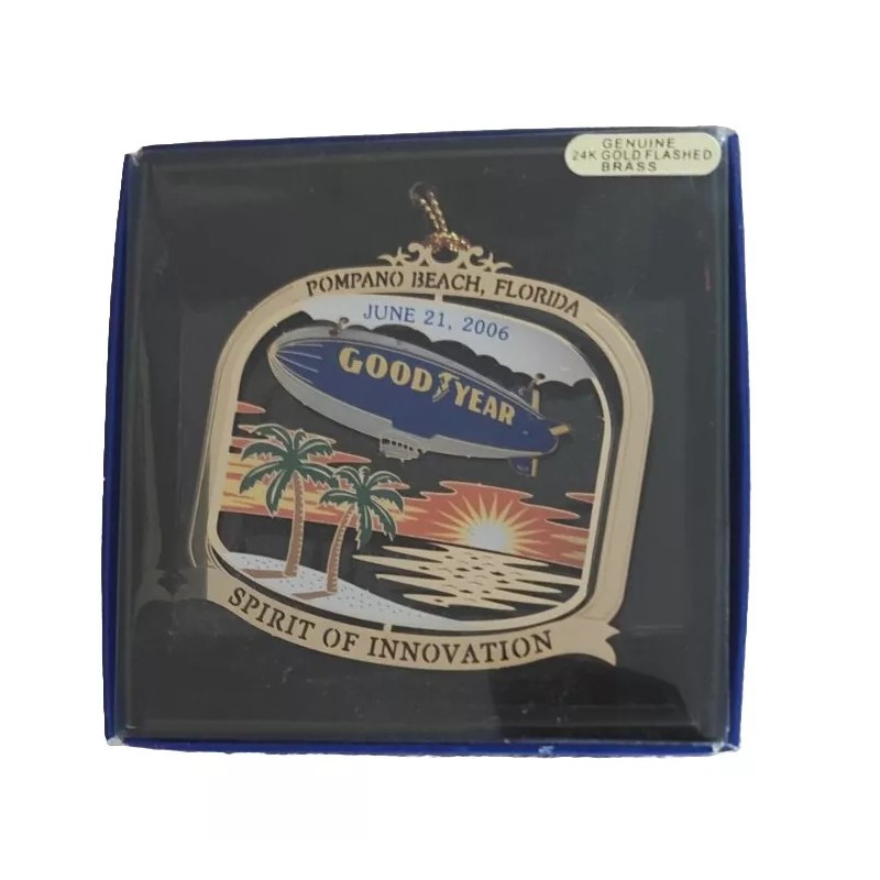 Goodyear Blimp Ornament, Spirit Of Innovation Airship