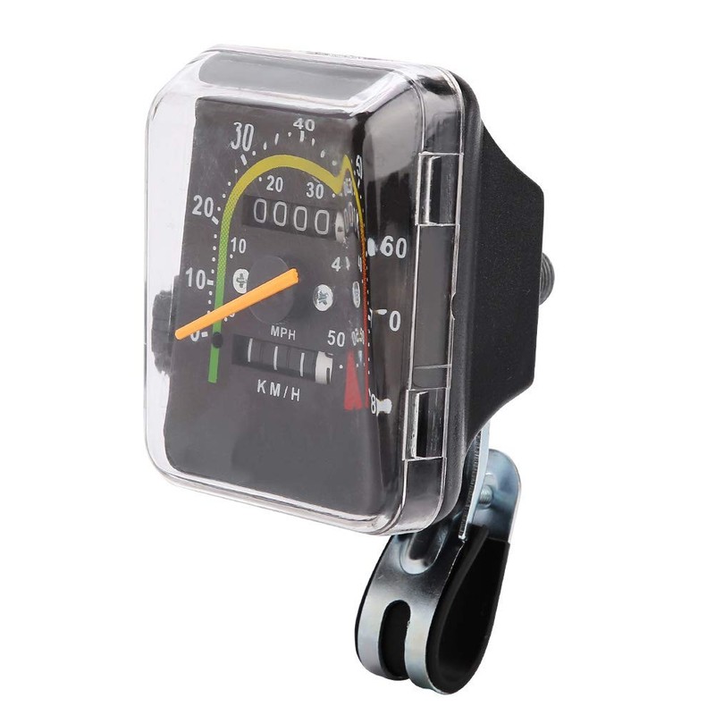 MAGT Bicycle Computer, Durable Bicycle Speedometer Metal-Plastic Bicycle Odometer Classic