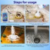 Pipeline Dredging Agent, 350ml Drain Clog Remover Agent,Kitchen Unblocker, Powerful